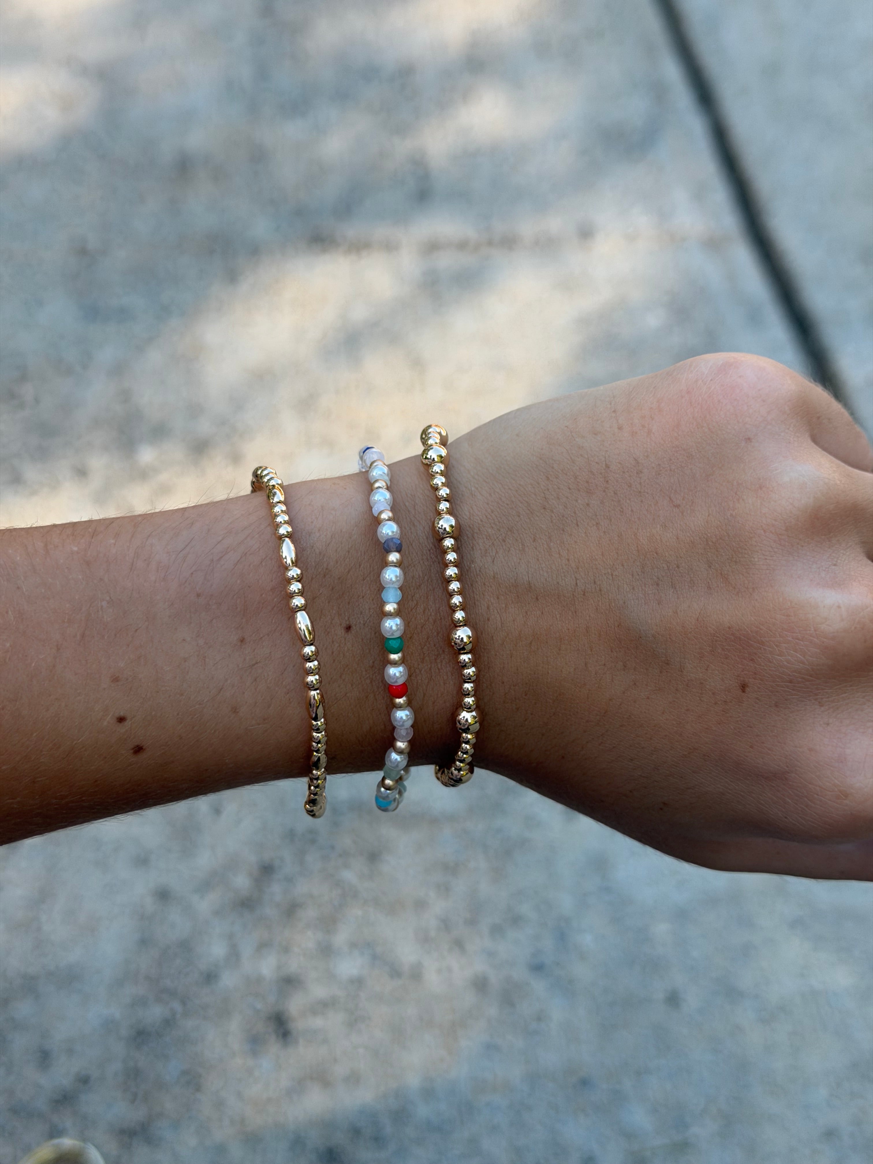 Color Beaded Bracelet