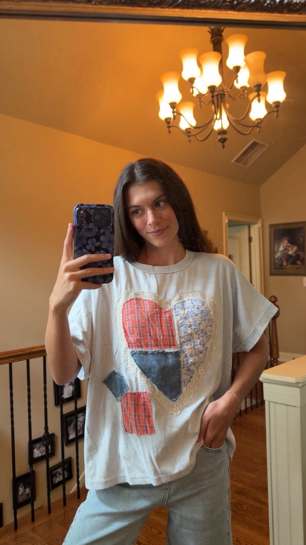 Quilted Heart Tee