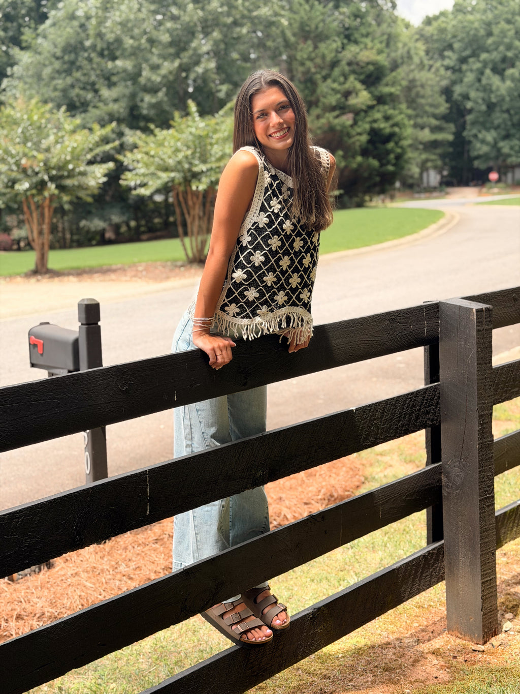 Fringe Crochet Tank