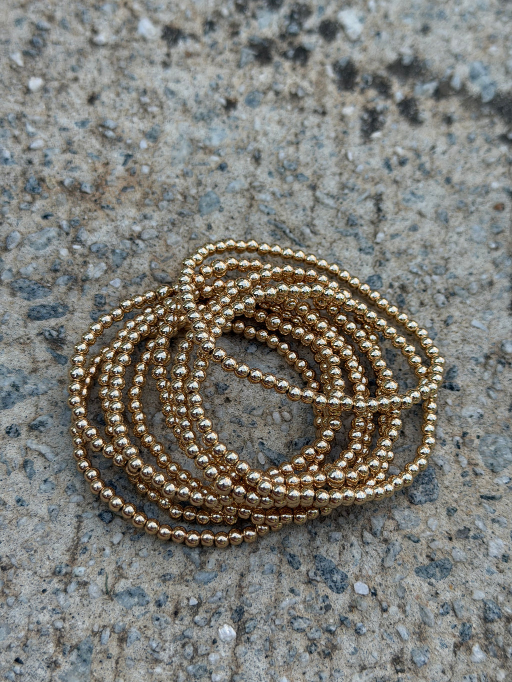 Gold Beaded Bracelet