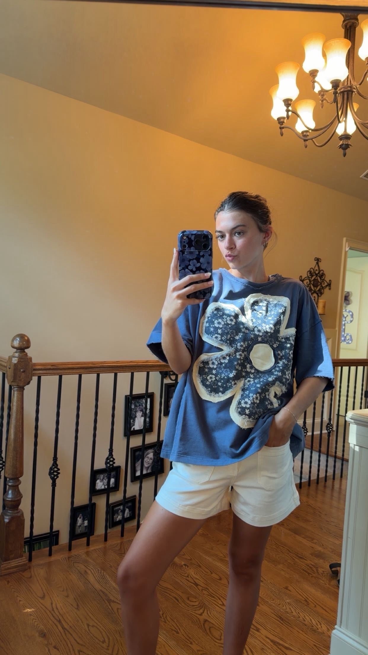 Floral Patch Top