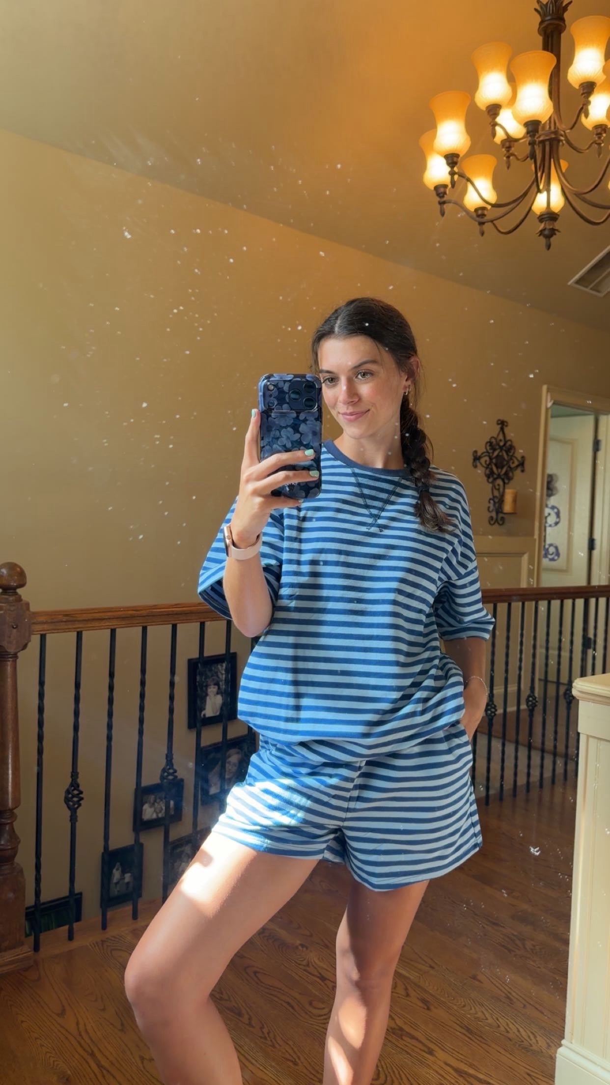 Striped Blue Set