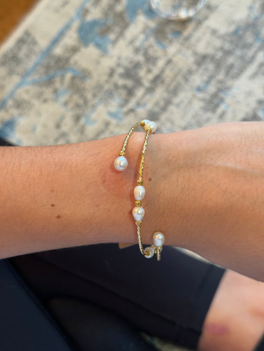 Pearl Wrap Bangle