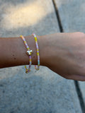 Colorful Glass Beaded Bracelet