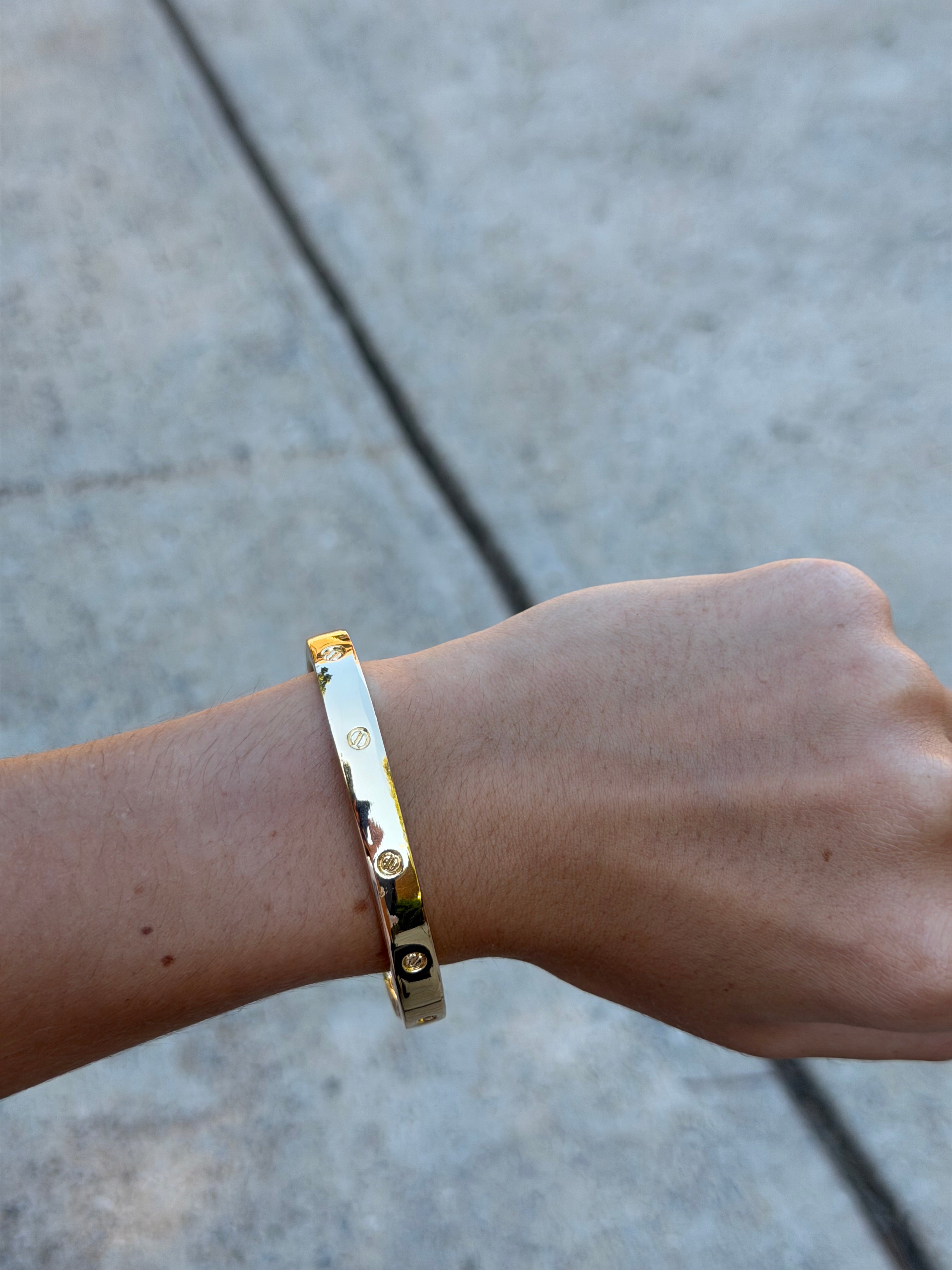 Gold Bangle