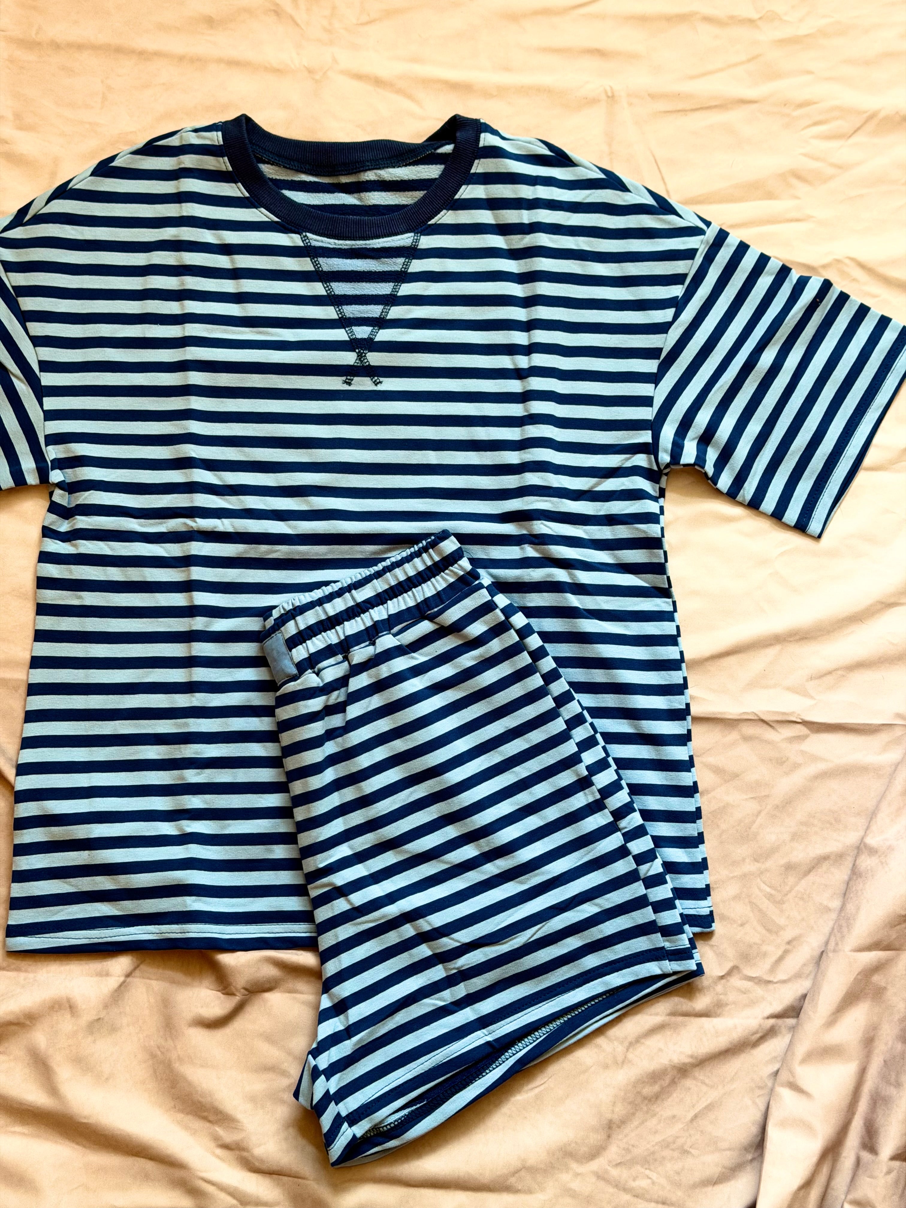 Striped Blue Set