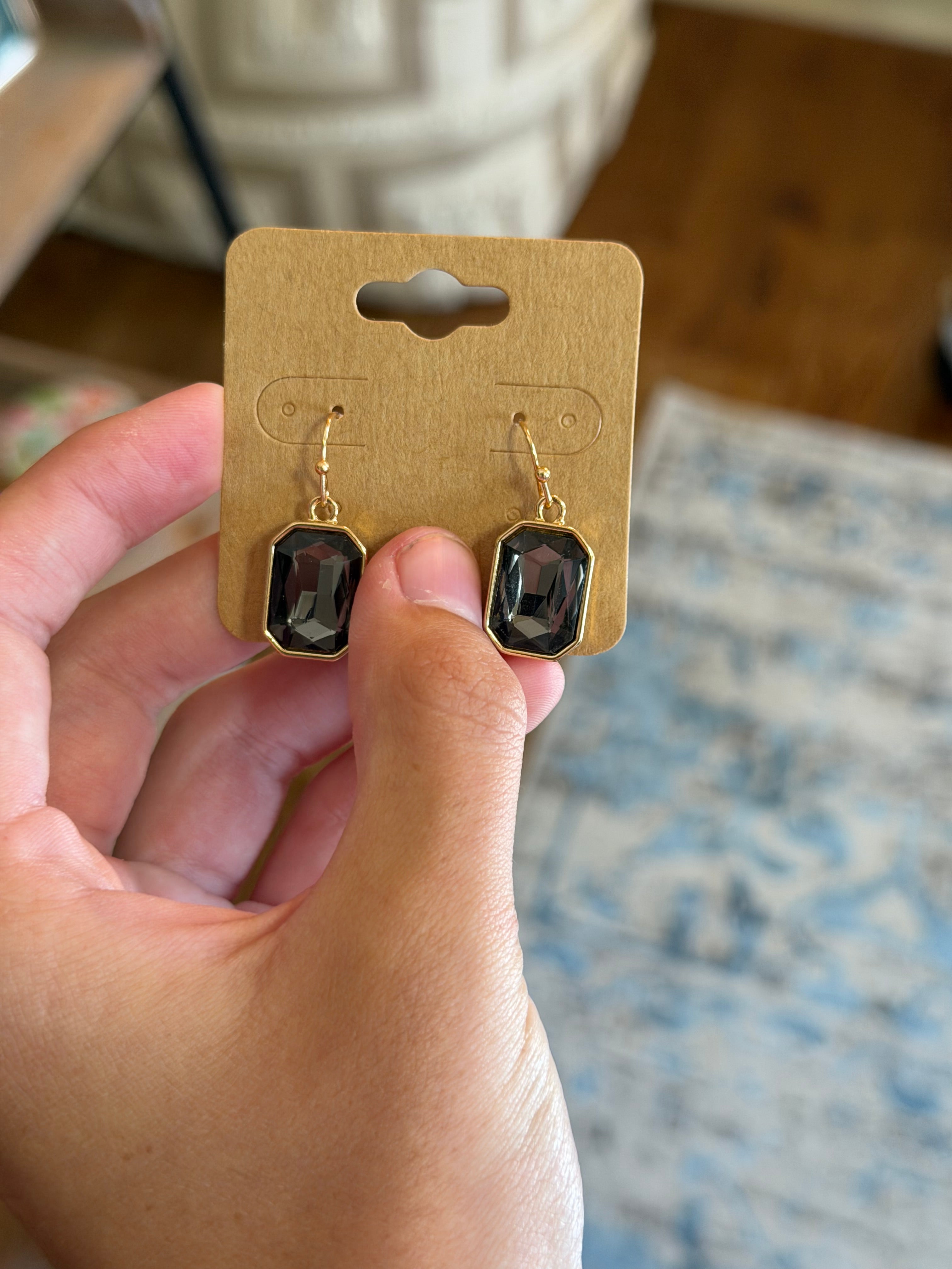 Dangle Jewel Earrings
