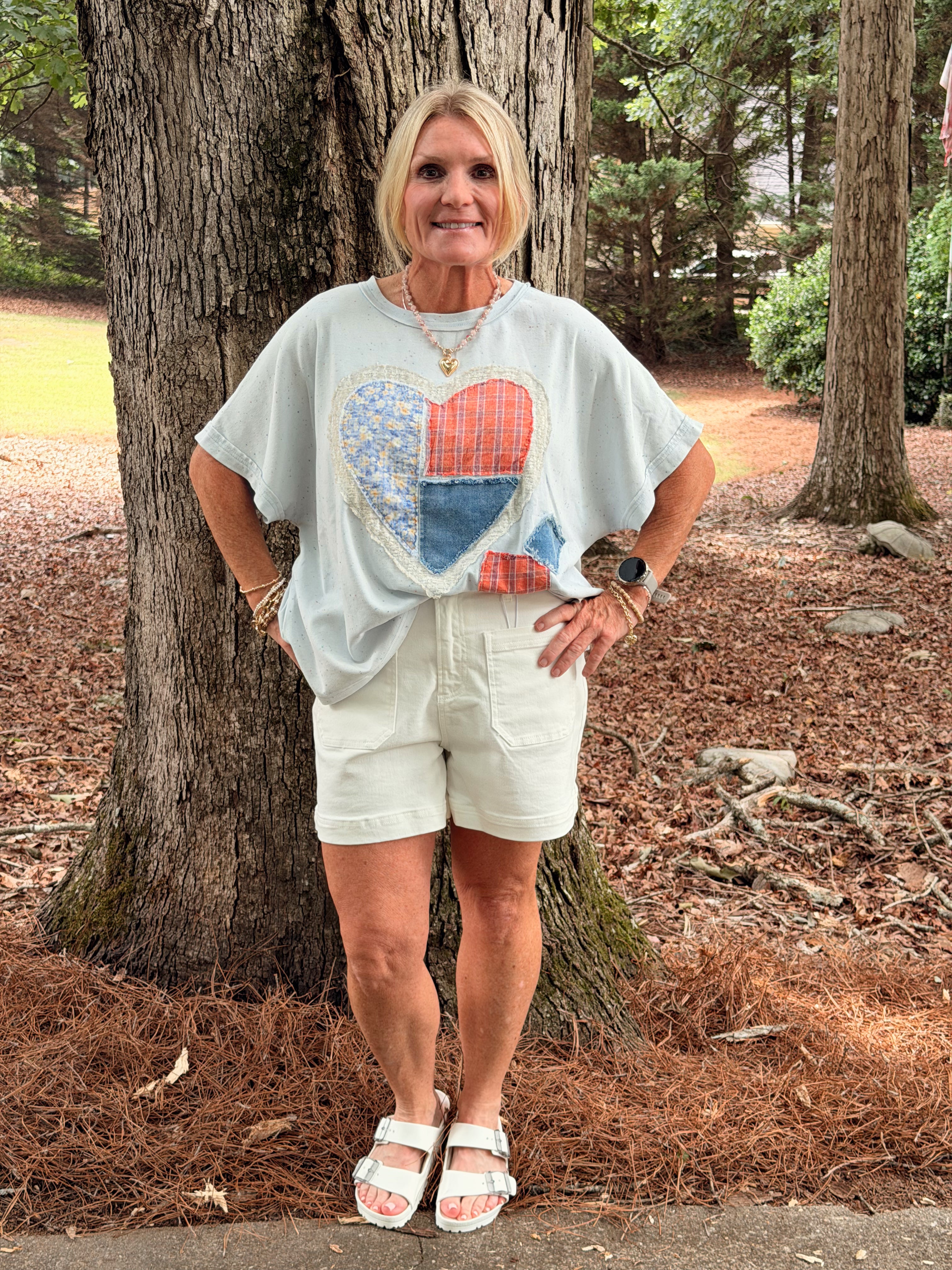 Quilted Heart Tee