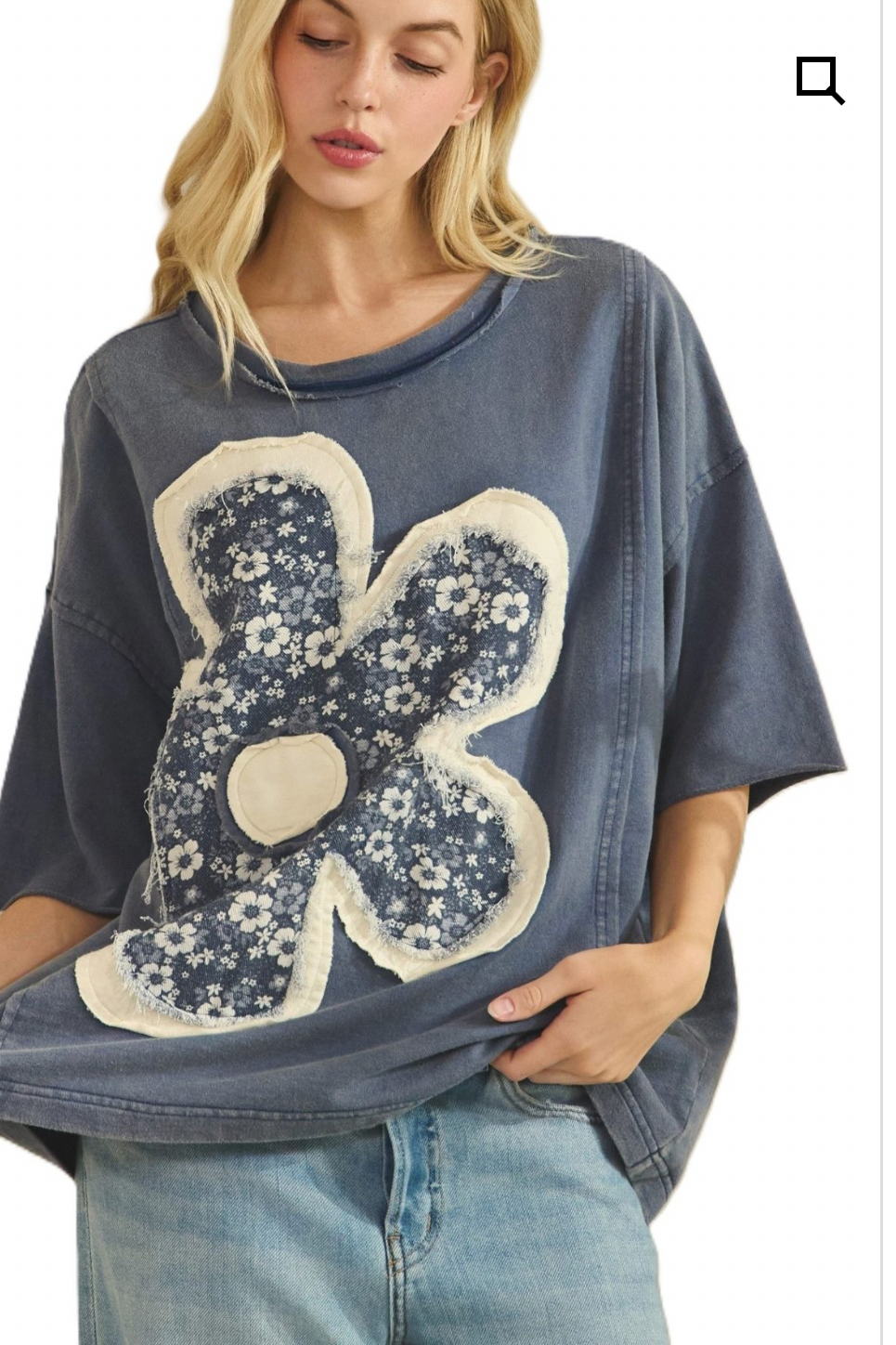Floral Patch Top